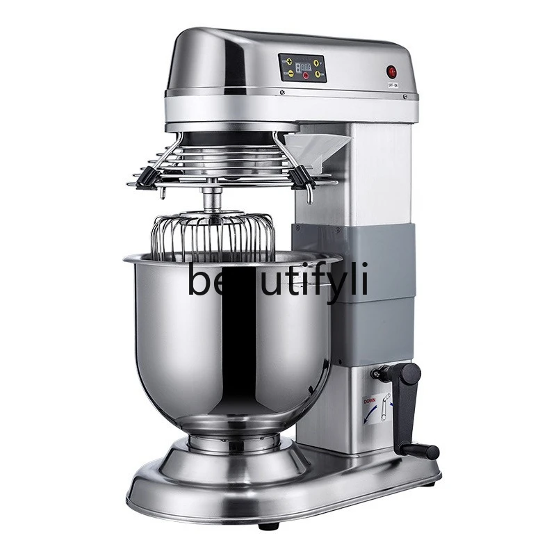 

Mixer Commercial Dough Mixer Multifunctional Kneading Flour Filling Chef Cream Milk Machine