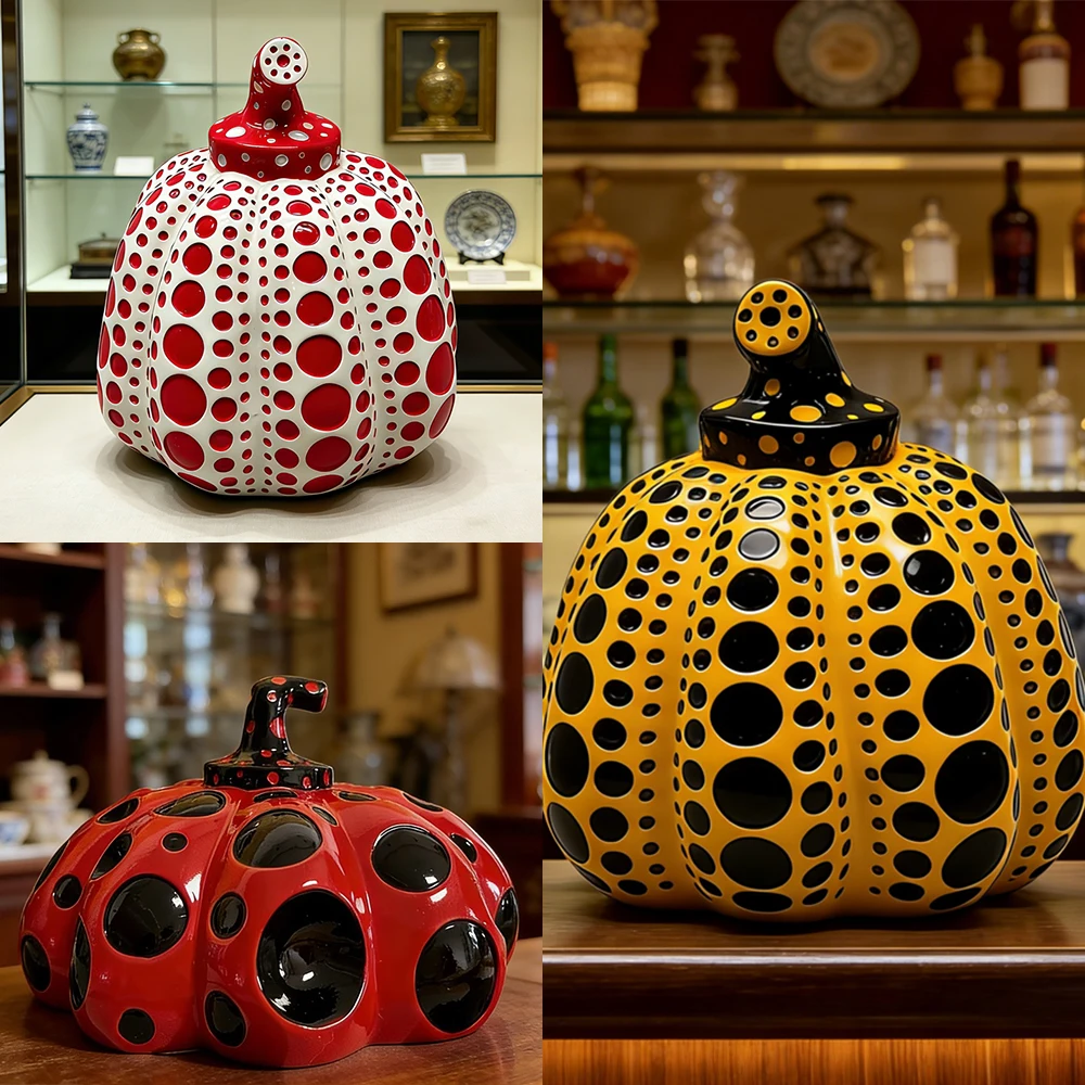 

Yayoi Kusama Naoshima limited object yellow pumpkin rare takashi murakami New