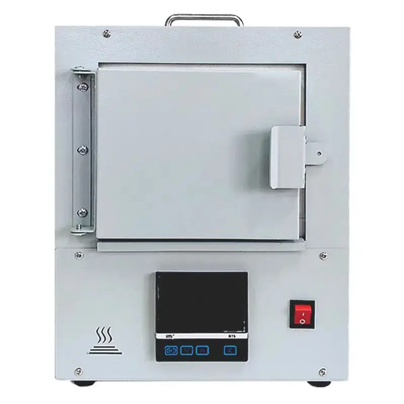 

220V Laboratory Small Electric Furnace 2KW Compact Enclosed Ceramic Fiber Muffle Furnace