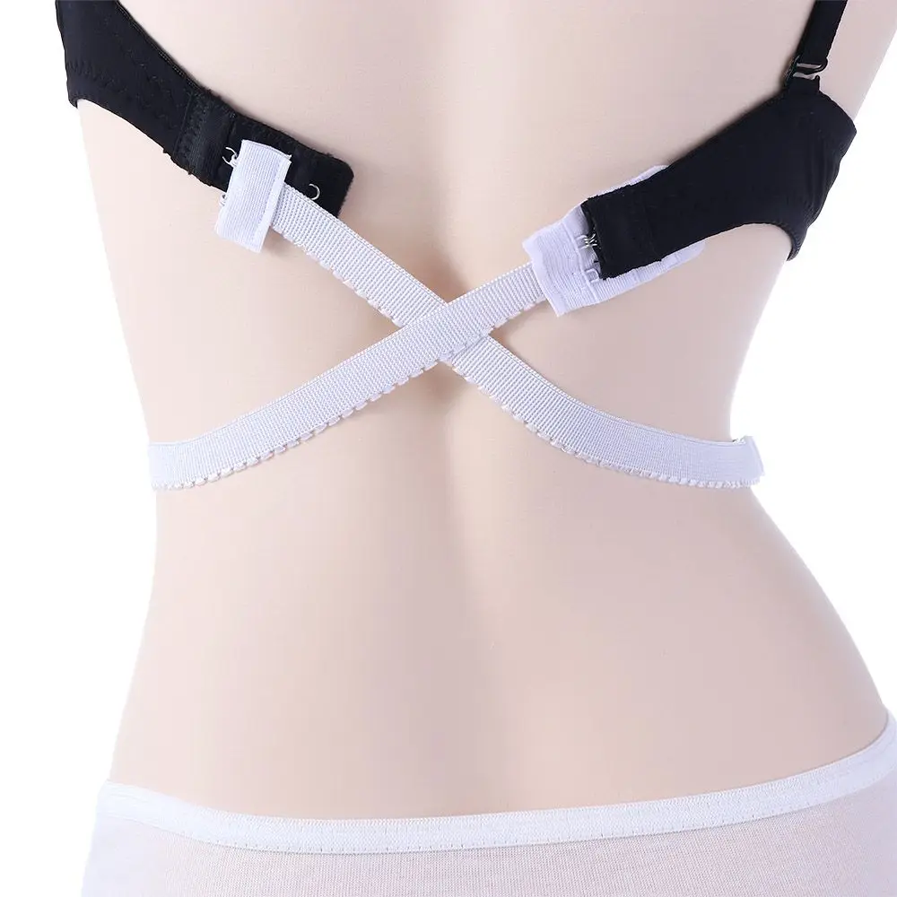 バックレス下着エクステンダーフック腰痛ドレスブラストラップアダプター下着変換ベルトブラエクステンションベルトブラクロスベルト