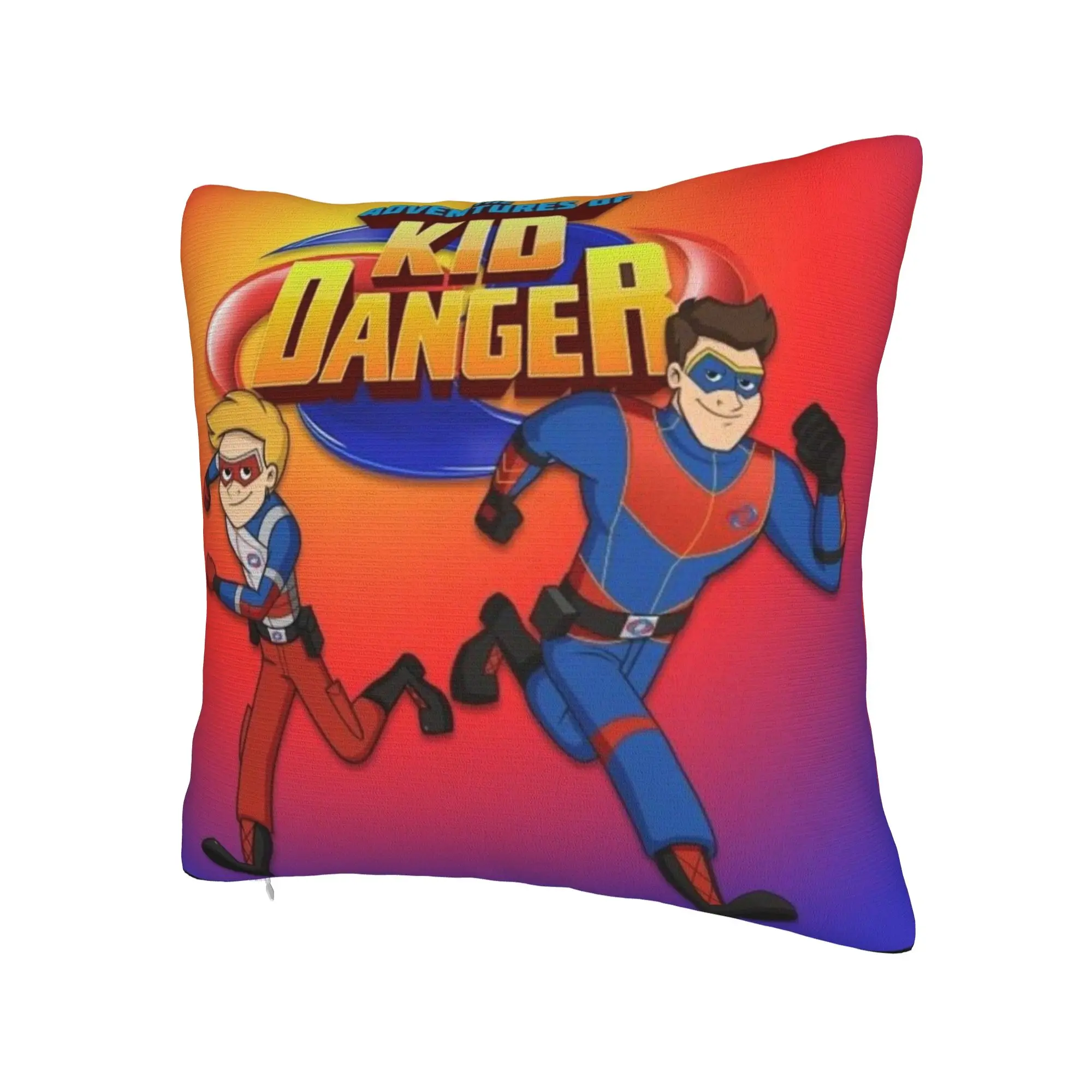 Captain Henry And Kid Danger  Printed Pillowcases Cushion Cover  Throw Pillow Cover New Style Square Multi Size