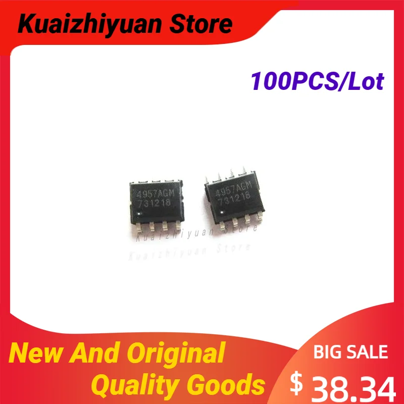 

100PCS/Lot New And Original AP4957AGM 4957AGM MOSFET SOP-8 Quality Goods