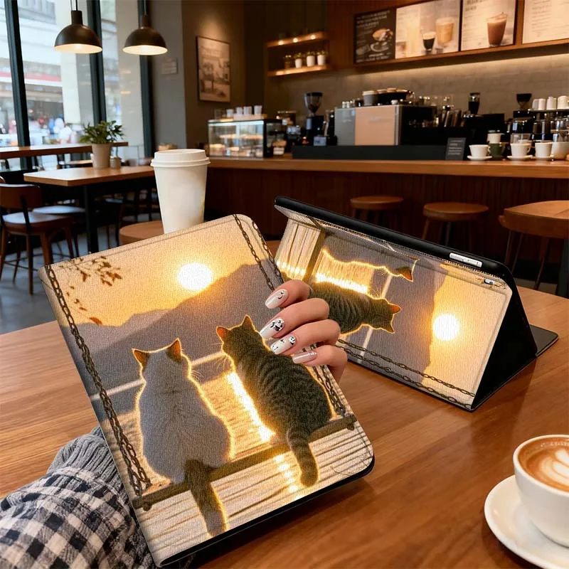 

Luminous Cat Popular Cool For Xiaoxin Lenovo Pad Tab K10 K11 M10 P12 P11 Pro GT Gen2 Plus Legion Y700 Y900 12.1 Tablet Case