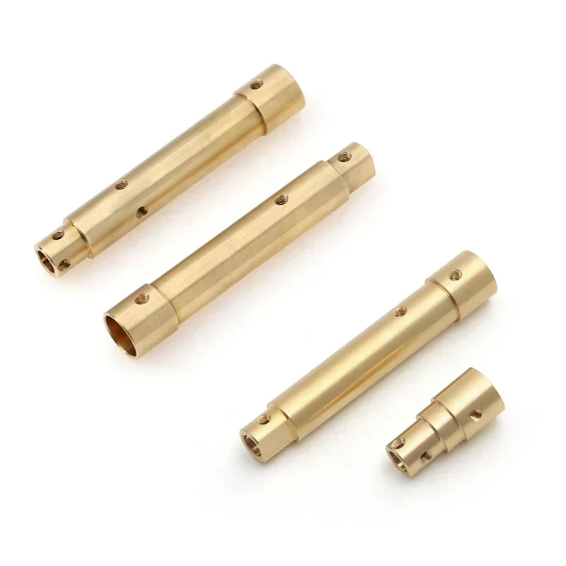 Brass Front and Rear Axle Tube for Axial SCX10 PRO 1/10 RC Crawler Car Upgrade Parts Accessories