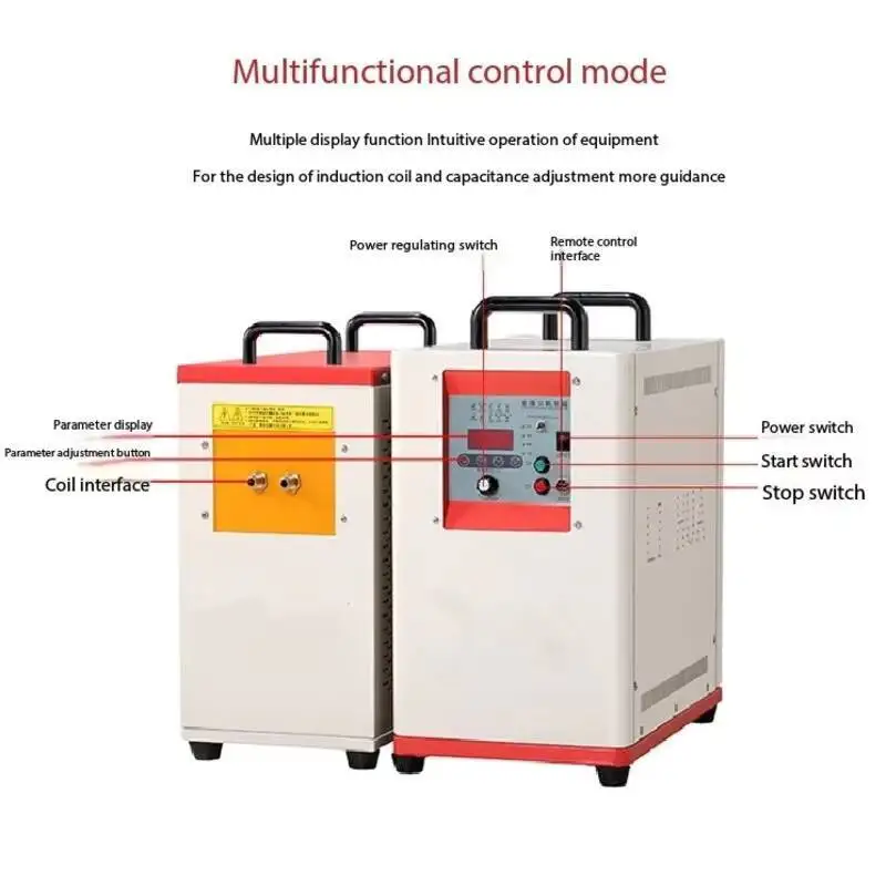 TOP Hot Selling High Frequency Induction Heating Hine For Metal Through The Heat Forging 25Kw
