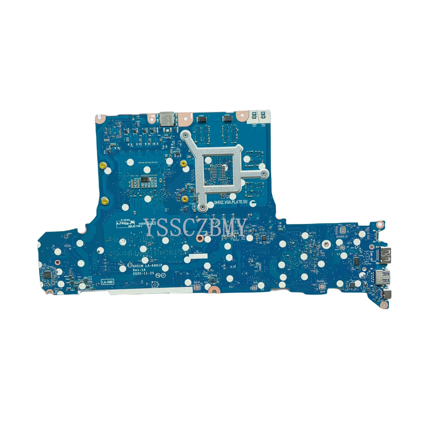 Placa-mãe gh51m LA-K861P para acer nitro 5 AN515-55 placa-mãe de