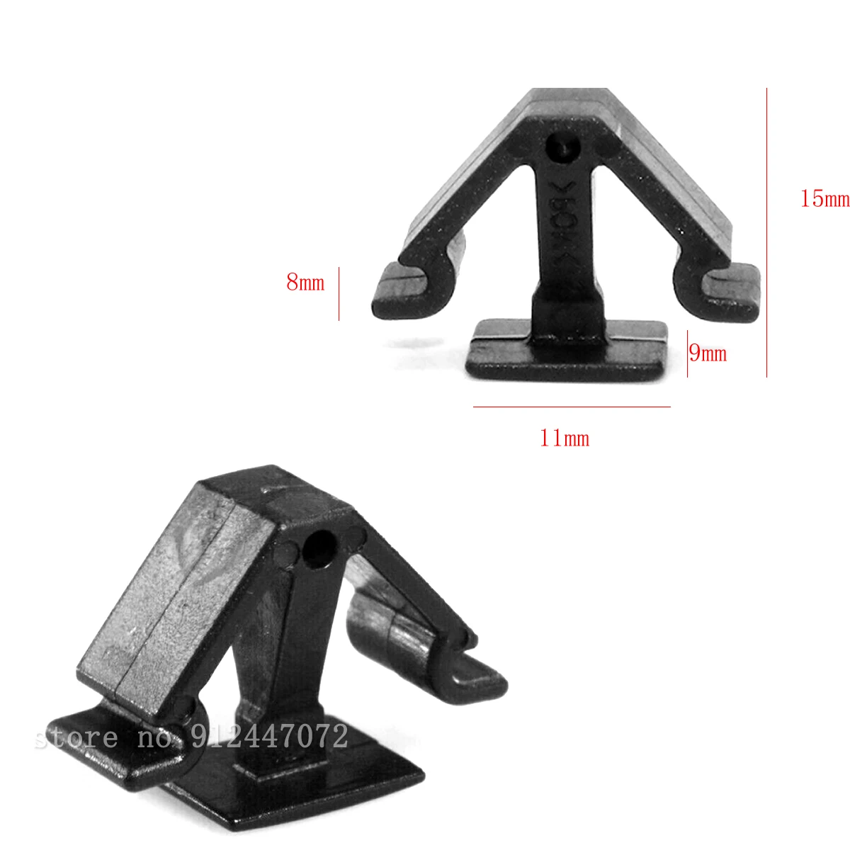 10/100x Roof Lining  Headlining & Overhead Console Clips for Seat Vehicles  VW Sharan,Touareg,T5  7M0868563 good quality