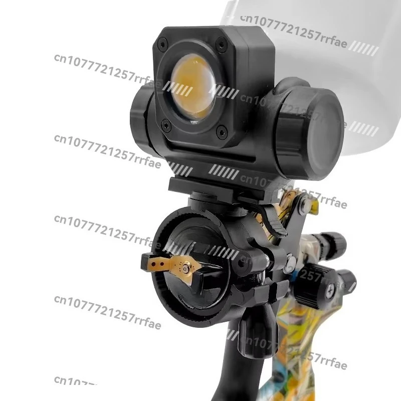 5800 pneumatic spray 600ml can version with paint lamp, suitable for automotive interior painting