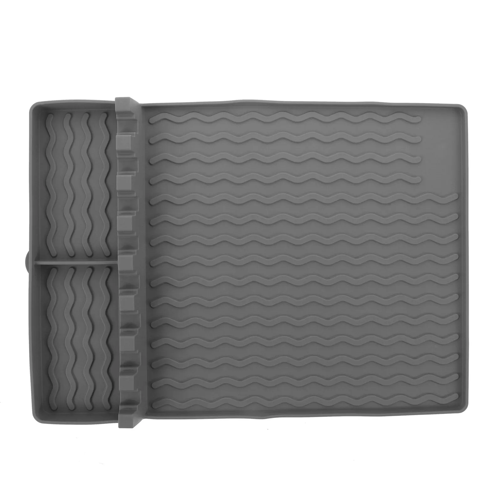 Grill-Seitenablage-Matte aus Silikon, BBQ-Werkzeug-Ablage …