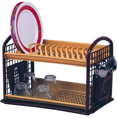 Two-Layer Dish Rack and Plate-rack 50CM