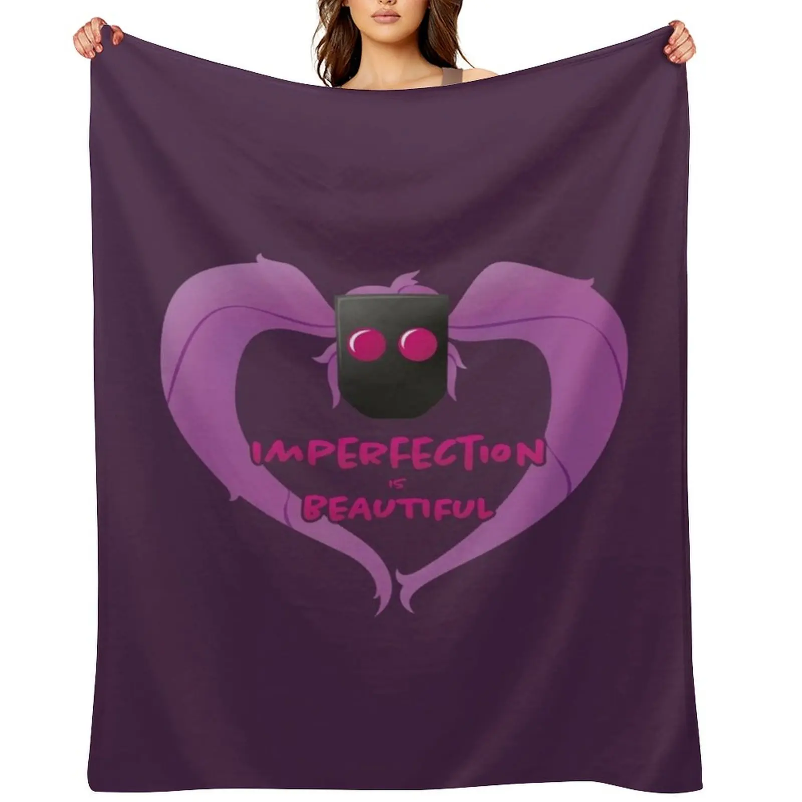 

Entrapta: Imperfection is BEAUTIFUL Throw Blanket Furry Luxury Throw For Baby Furrys Blankets
