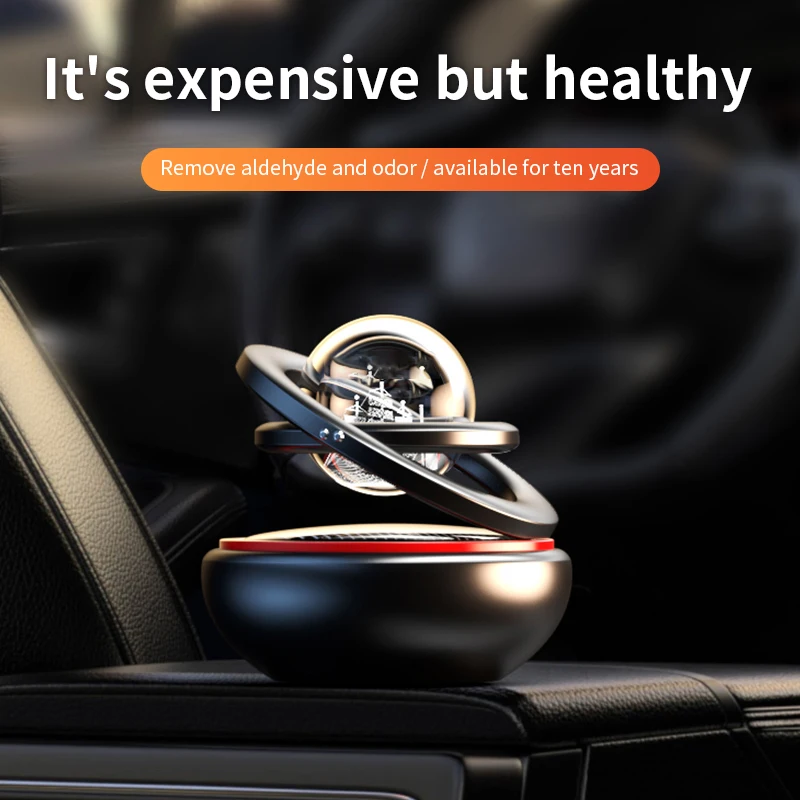Automotive Air Freshner Solar Car Air Freshener - Premium Vehicle Aroma Diffuser with Long-Lasting Fragrance image 4