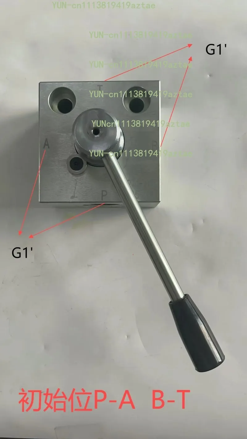 W8 Two Way Four Way Manual Rotary Valve 1 Inch Oil Outlet For Geological Exploration Drilling Rigs
