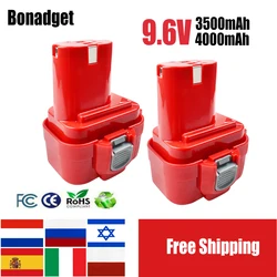 Bonadget for Makita PA09 Battery 9.6V 3500mAh/4000mAh Rechargeable Battery for 9120 9122 9134 9135 9135A Drill Tools Bateria