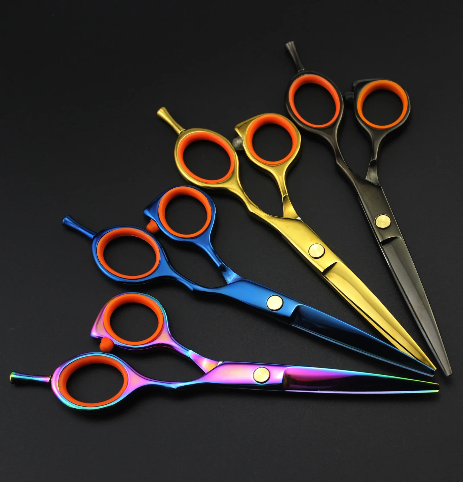 

5.5" Professional Barber Hair Shears Cutting Scissors Salon Hairdressing Razor Sharp Thinning Barber Scissors Hair Shear