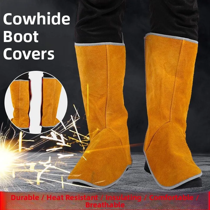 

Кожаные защитные чехлы для обуви сварщика: полная защита стопы, защита ног от ожогов, спецобувь для сварщиков, защитное снаряжение для ног