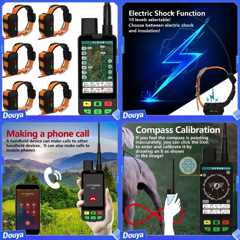 ESEEK HOT SELL GPS HOUND TRACKER USING NEW and FASTER LORA CHIP WITH MAP FUNCTION