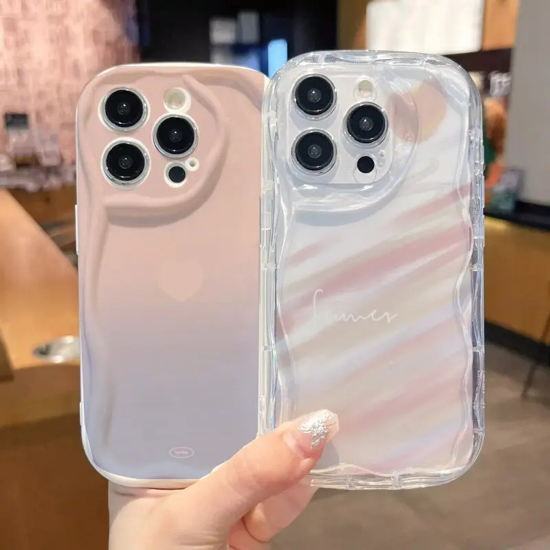 

Gradient Love Heart Case For OPPO Reno 13F 12F 11F 5G 11 12 13 Pro 8T Reno 7 4G 5 6 Lite 4 8 Pro 5 7Z 8Z Cover Soft Silicone