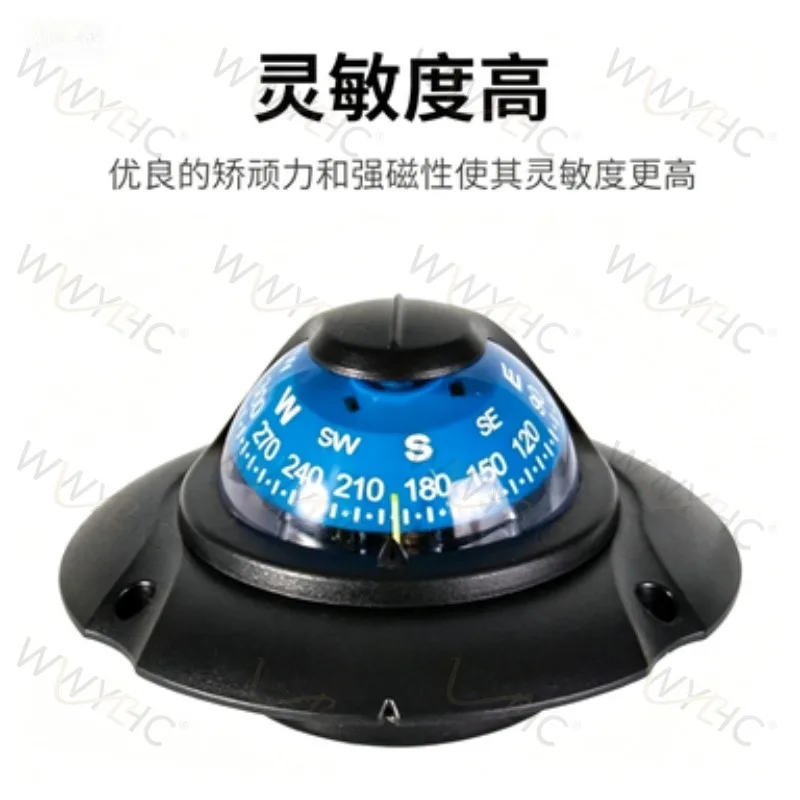 Applicable To Lifeboat & Small Boat Magnetic Compass, IMPA330211 Marine Navigation Compass Vessel Navigation Accessory