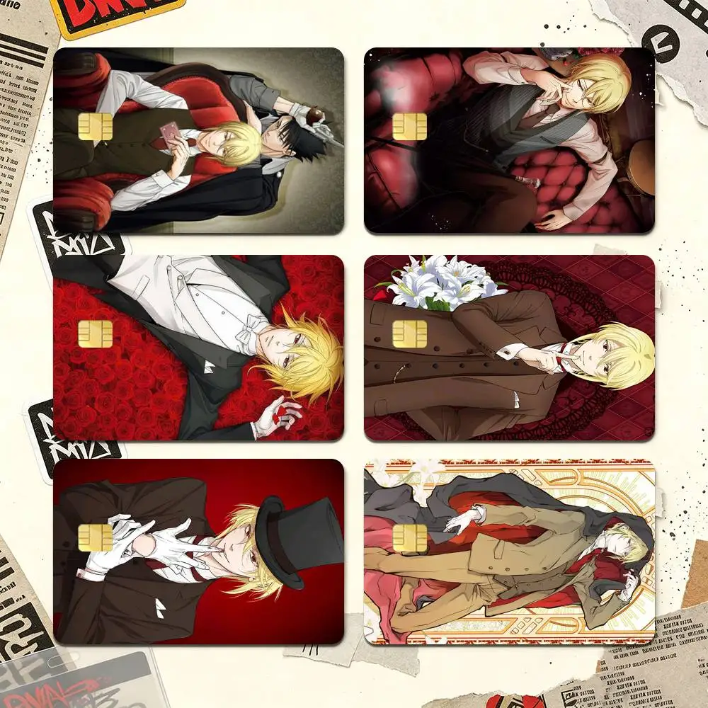 Yuukoku no Moriarty Credit Card HD Stickers Premium matte film effectively prevents fingerprints and daily abrasion.