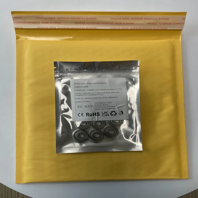 

10PCS 625ZZ 5X16X5 mm Bearing ABEC-7 Miniature 625ZZ Ball Bearings 625 ZZ For VORON Mobius 2/3 3D Printer Makefr Rs CNC32