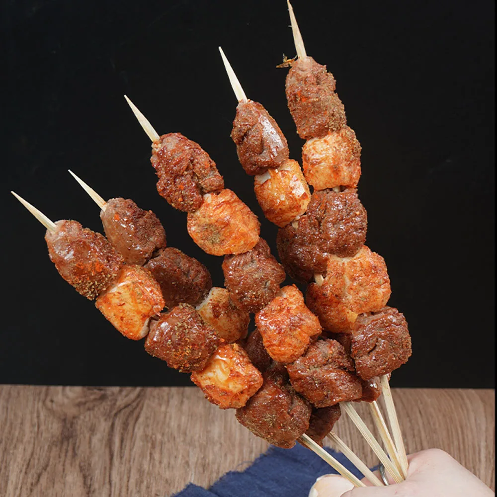 Beef Mutton Fake Skewers Food Model Restaurant Dining Room Hall Decoration Artificial Simulation Roasted gluten Kebabs Kabob