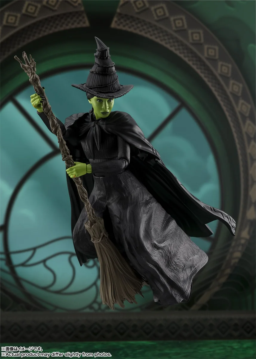 

In stock Bandai S.H.Figuarts Elphaba Glinda Action Figure Set Wicked Movie Collectible Figures Anime Model Genuine Boxed Gift