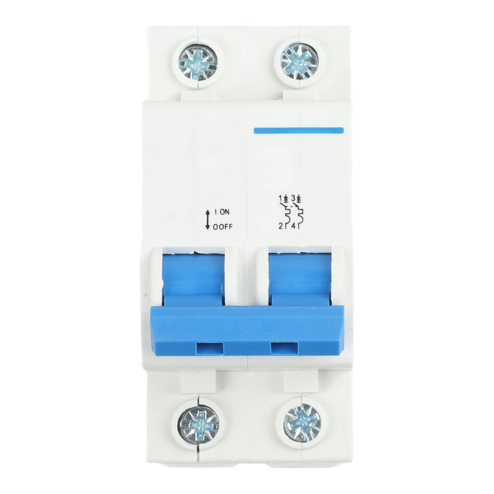 35mm standard DIN rail mount miniature circuit breaker designed for low voltage DC250V quick power disconnection safety device