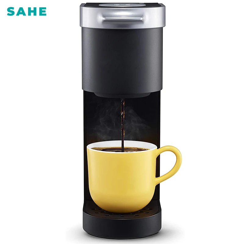 SAHE Multiple Capsule Coffee Machine, Hot/Cold Dolce Gusto Milk Nespresso Capsule ESE Pod Ground Coffee Cafeteria 19Bar