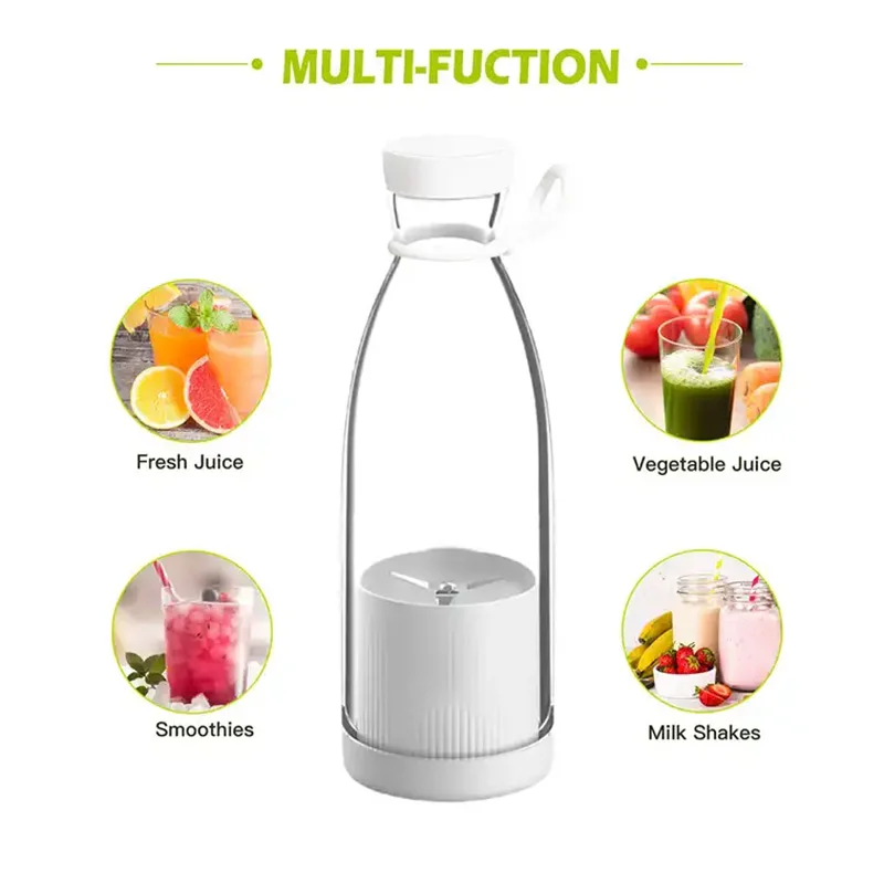 2024 Blenders And Juicers Juice Fruit Cup Usb Mixer Electric Fresh Fruit Juicer Portable Smoothie Blender