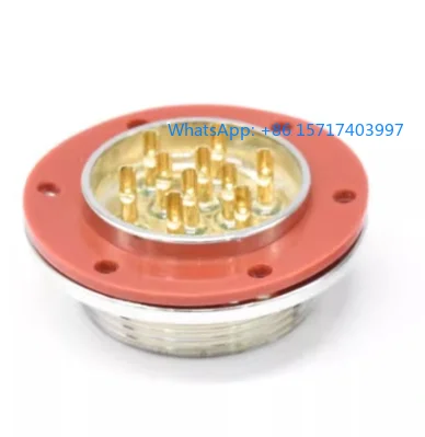 

Glass sintered connector MX23-4P6 hole 8 pin 10 core 12 core vacuum airtight air plug male and female connector