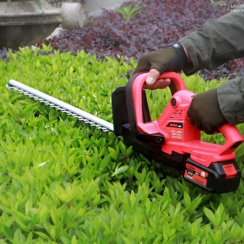 

Professional Cutter Tools Electric Cordless Lithium battery Power Hedge Trimmer tree trimming machine