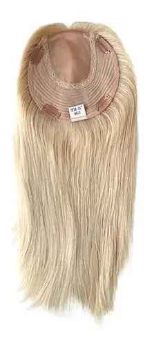 Hstonir Jewish Topper European Remy Hair Toupee For White Silky Straight Human Hair Closure Clip Women Accessories Hairpiece T26