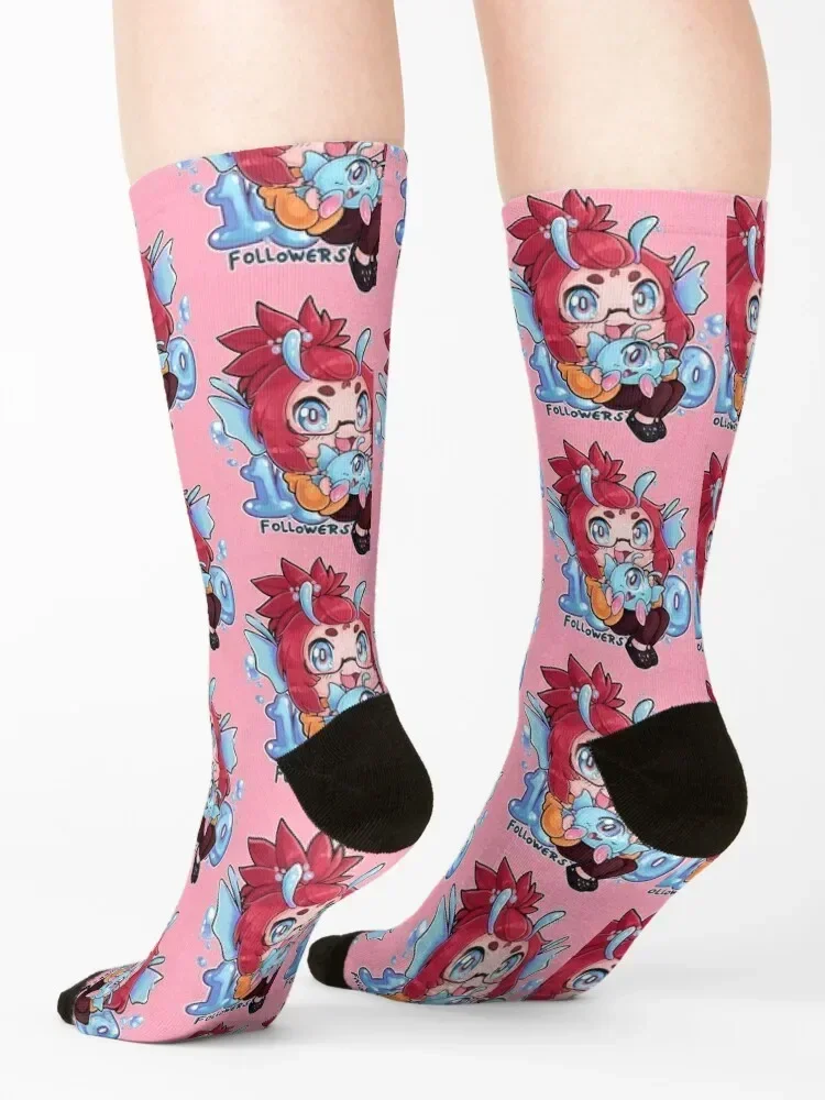1000 followers celebration! Socks Lots happy hip hop Hiking boots Women's Socks Men's