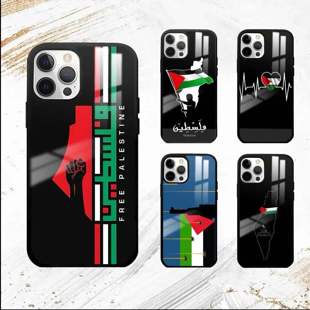 Freedom Liberation Peace Phone Case For iPhone 16 15 14 13 12 11 Pro Max Plus Mini PC Fashion High Quality mirror phone case