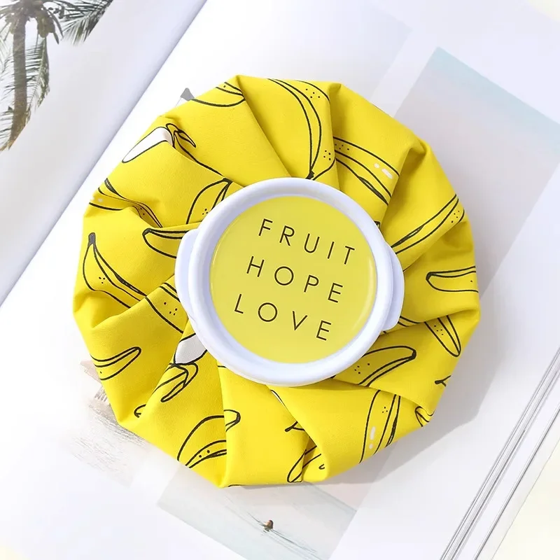 Cloth Ice Pack Household Folding Ice Pack Cartoon Thickening Leakproof Hot Water Bag Cold and Hot Compress Physiotherapy Bag Wat image 4