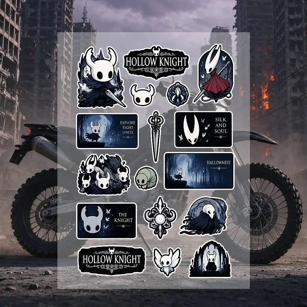 The H-Hollow K-Knight Stickers Moto Sticker Auto Body Bumper Windows Motorcycle Laptop Walls Vinyl Decal Car Tuning Accessories