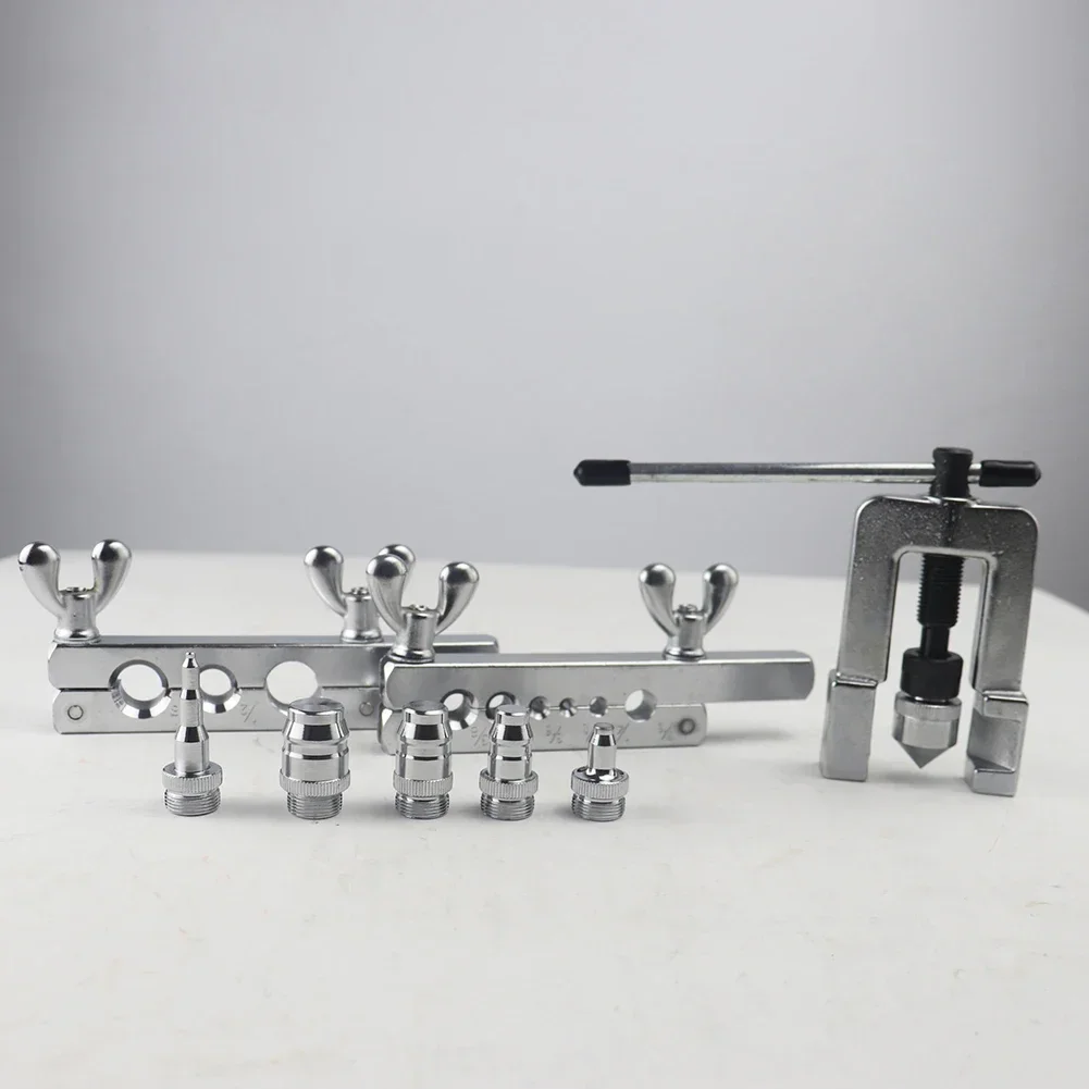 

Tube Expander Set Chrome Vanadium Steel 1/8 To 3/4 Pipe Expansion Diameter Suitable For Copper Tube Air Conditioning Repair