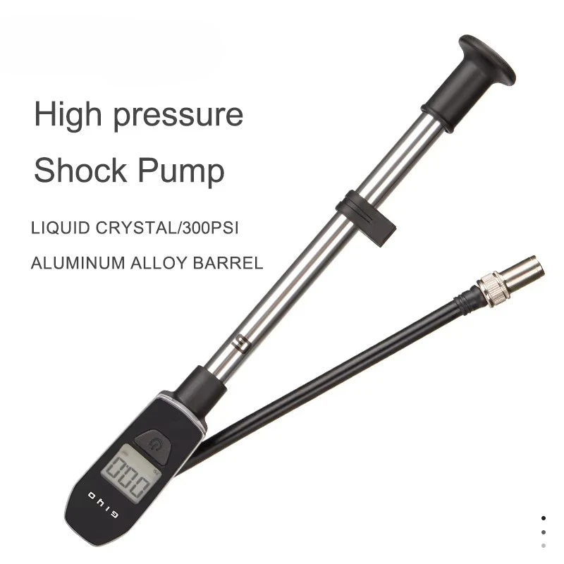 pompe-a-choc-numerique-giyo-300-psi-gonflage-facile-poignee-confortable-et-tuyau-rotatif-a-360-degres-ideale-pour-fourche-et-suspension-arriere