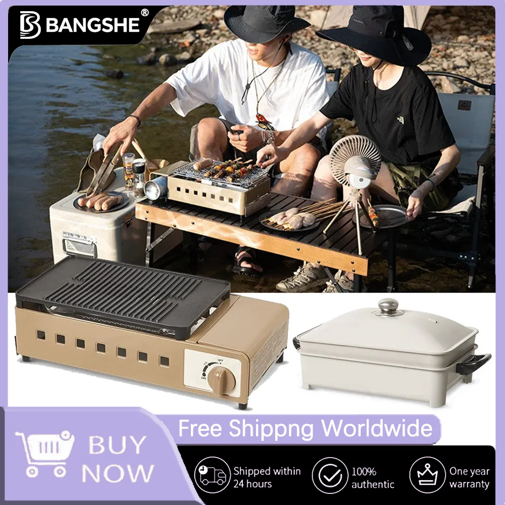 Picnic and Hiking Gas Stove, 2300W Power, Convenient for Frying and Boiling in Nature's Kitchen, Essential Gear