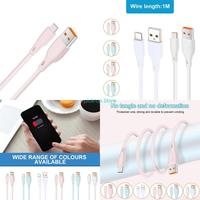 Q5WA 100cm USB Cable Fast Charging Cord Type C/USB 5Pin Extension Wire Support Data for Phones Tablets Quick Charging Line