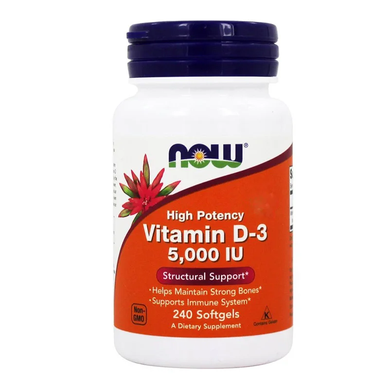 

Vitamin D-3 5000 IU 240 Softgels