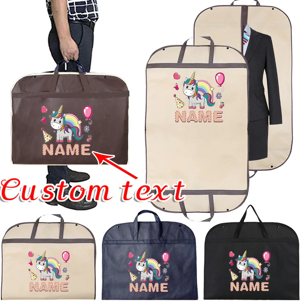 

Customized Dust Cover Moisture-proof Suit Jacket Dust Cover Storage Bag Hanging Pocket Storage Bag Customized Product
