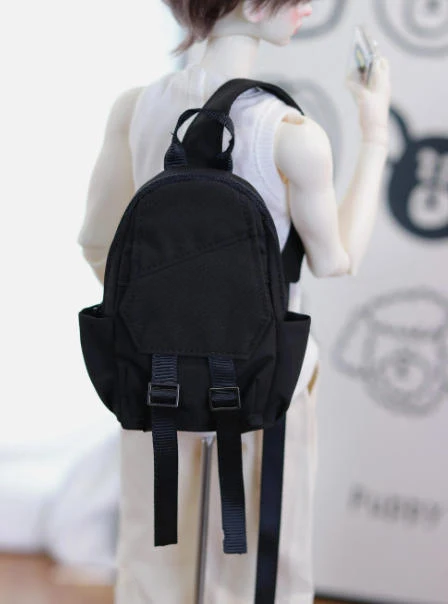 D09-P798 children handmade toy 1/4 dfh uncle ID75 DZ75 BJD/SD Doll accessories Color blocked crossbody bag 1pcs