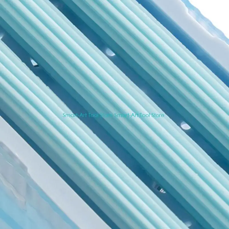 

E1PB Soap Storage Box With Foam Rollers Ventilation Holes Foaming Soap Holder Home Use