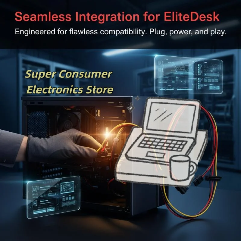 EliteDesk 600 800 400 G1 G2 SFF Compatible Optical Drive SATA Power Cable Long Lasting Stable Current Transmission