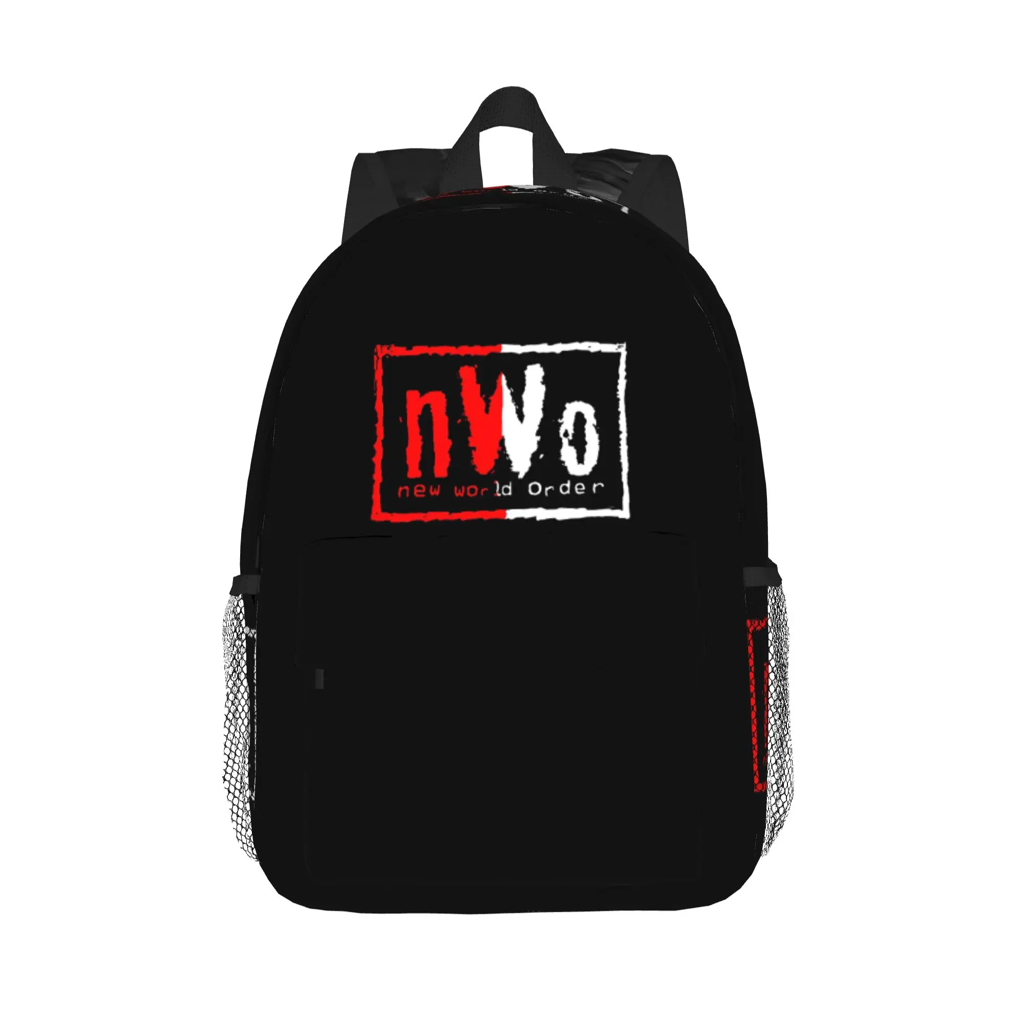 NWO New World Order Wrestling Backpack Hot Sale Daypack Large Capacity Boys Girls BookBag Shoulder Bags for Men Women School Bag