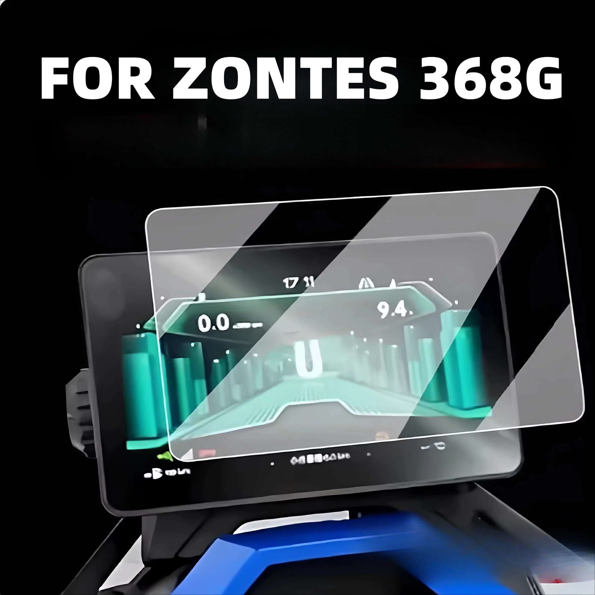 For Zontes 368G Motorcycle Instrument Screen Protector Waterproof Anti‑Scratch Dashboard Clear Film