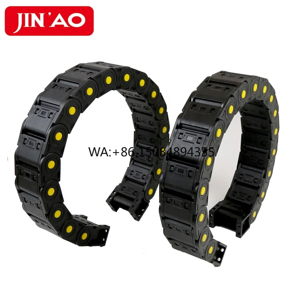 Customized Plastic Cable Drag Chain Conveyor Cable Energy Chain Cable protection Chains for Wires