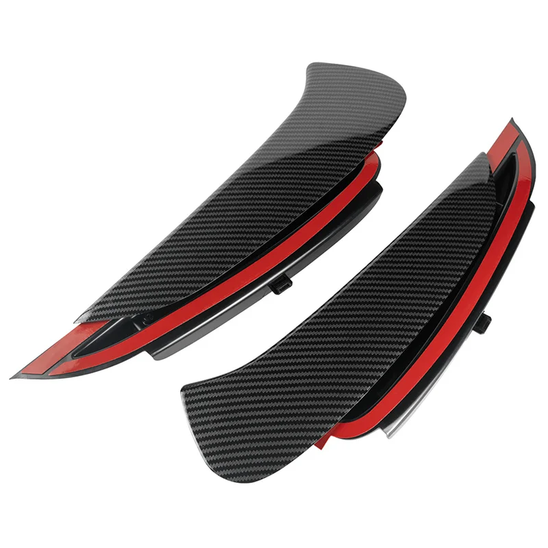 Für Mercedes Benz W206 Limousine S206 Wagon C200 C220 C300 C43 C63 AMG 2021 2022 2023 + Hinten Bumper Lip Splitter spoiler Seite Canards – Detail 7